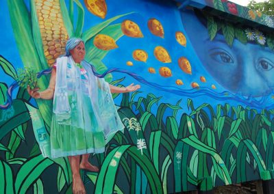 002 Mural colectivo La mano vuelta a la salud, Filomeno Mata, Veracruz